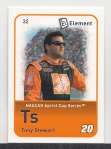 TONY STEWART : 2009 - WHEELS ELEMENT  NSCS - CARD No. # 32 - Picture 1 of 2