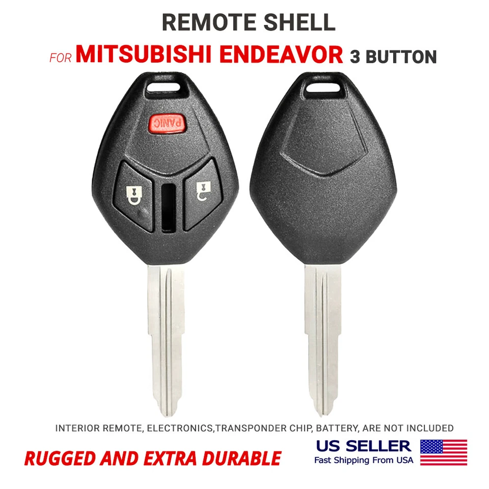 Remote Head Key Shell Case for Mitsubishi With Blade MIT11R MIT3 3B (Clip-on) - Image 1 of 1