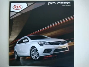 KIA Pro_cee'd Pro Cee'd Ceed 1.4 1.6 Petrol Diesel UK Market Brochure Feb 2011 - Picture 1 of 1