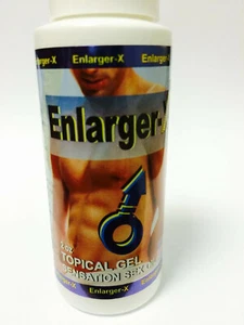 Enlarger X Topical Gel 2 Oz Sensation Sex Oil Ejaculation Retarding Eyaculacion  - Picture 1 of 5
