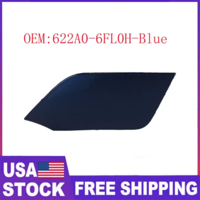 622A0-6FL0H For Nissan Rogue 2017-2020 Blue Front Bumper Tow Hook Eye Cover Cap Foto 1 de 4