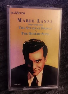 Mario Lanza - Sings Songs From The Student Prince & The Desert Song (Cassette) - Picture 1 of 2