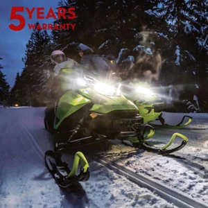 Bright H4 LED headlight bulb for Polaris 1991 500 SKS INDY Snowmobile Hi-Lo Beam - Picture 1 of 18