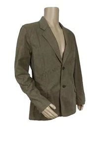 MADDOX Mens Jacket Size Large Taupe Dark Tan V Stitch BNWT Fashion Hipster - Picture 1 of 2