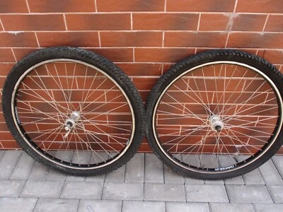 Ruedas 26 pulgadas Ambrosio Compact Italia Shimano Deore LX FH-M550 HB-M550 Foto 1 de 4