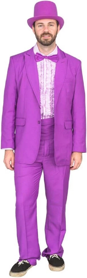 Esmoquin mudo y tonto Disfraz de Halloween Juegos con disfraces - Traje icónico para adultos para fiestas Foto 1 de 1