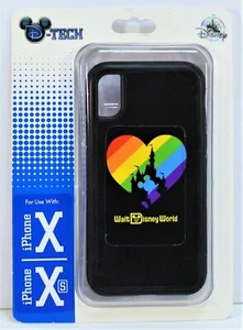 Funda Teléfono Disney D-Tech Castillo de Cenicienta Mickey Rainbow Pride iPhone X XS - Imagen 1 de 1