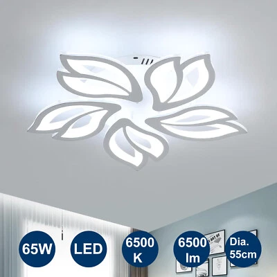 TOOLIGHT Modern LED Ceiling Light 6500K LED Chandelier Indoor Lamp Living Room Kitchen