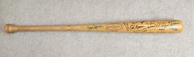 JSA 1969 MIRACLE NEW YORK METS SIGNED AUTO GIL HODGES BASEBALL BAT SEAVER RYAN - Image 1 of 4