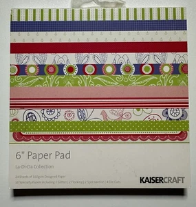 Kaisercraft La Di-Da 6 x 6 tampone di carta - Foto 1 di 1