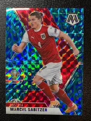 Panini 2021 Mosaic UEFA Euro Soccer Austria Marcel Sabitzer Peacock - Image 1 of 2