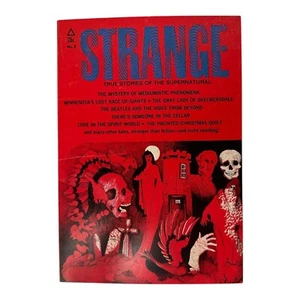 Strange Magazine True Stories of the Supernatural Vol. 1 #3 1971 Magazine - Imagen 1 de 6