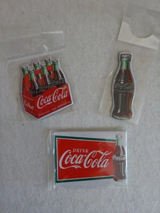 3 Coca-Cola Magnete - ca. 6 bis 8cm - NEU +++ OVP - Bild 1 von 4