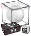 Golf Ball Square - Holder & Display Case Box of 6 Cubes New