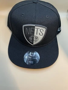 Cappello berretto uomo Brooklyn Nets taglia unica nero nuovo NBA basket ultra marca - Foto 1 di 4