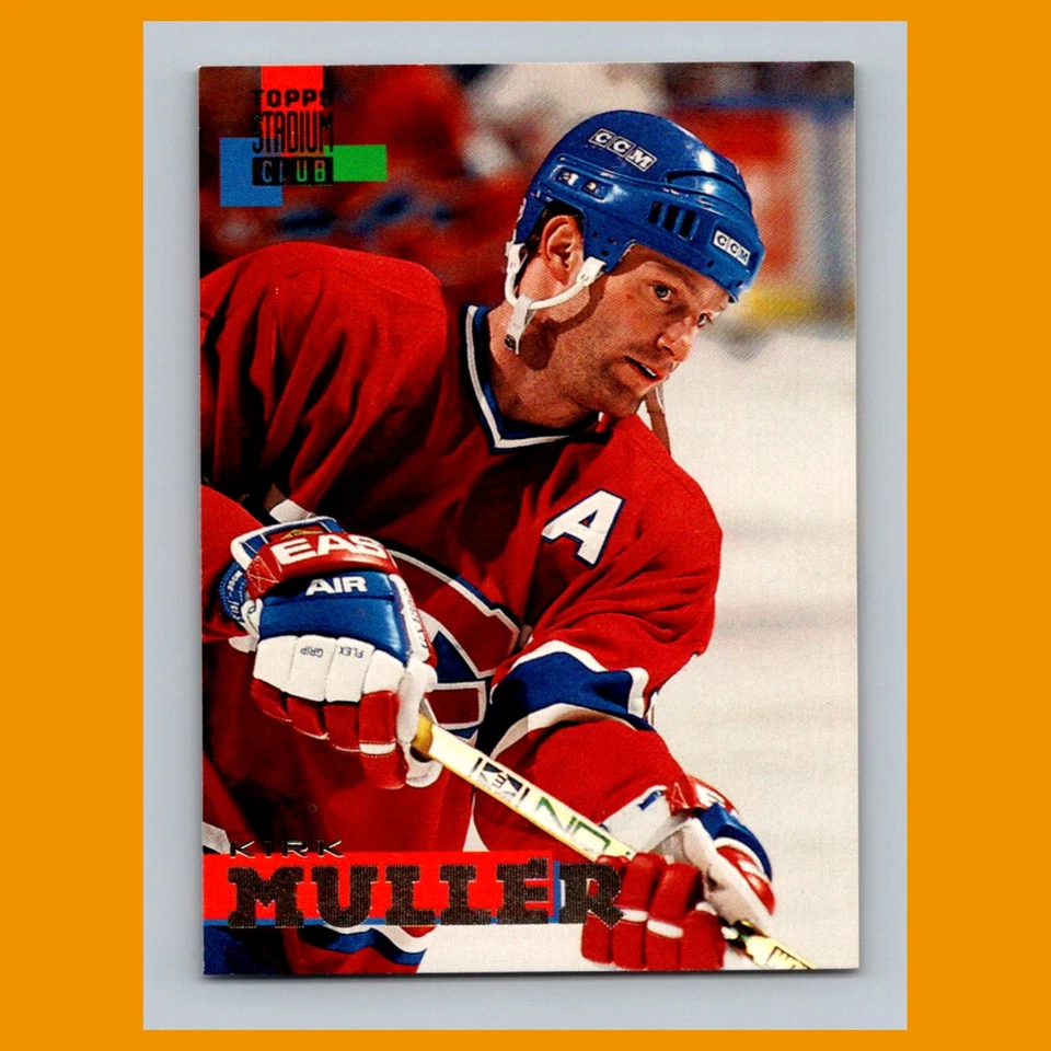 Kirk Muller #130 1994-95 Stadium Club Montreal Canadiens Hockey Card NHL - Image 1 of 3