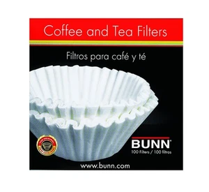 Kaffeefilter, 10/12 Tassen Größe, 100 Filter/Packung, weiß - Bild 1 von 1
