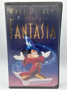 Fantasia Walt Disney’s Masterpiece VHS Tape 1991 Clamshell Case - Tested & Works - Bild 1 von 8