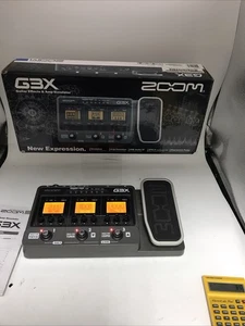 ZOOM G3X Guitar Multi Effect Pedal 028877 - Picture 1 of 9