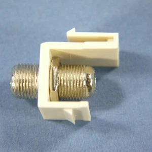 Conector modular de video para TV Cooper Almond tipo F conector de cable coaxial RG6 5552-5EA - Imagen 1 de 6