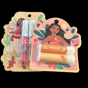 Disney Princess Moana Lip Blam & Lip Gloss set - Foto 1 di 4