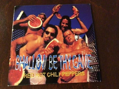 Red Hot Chili Peppers: Shallow be thy game  - Aussie CD Single Foto 1 de 3