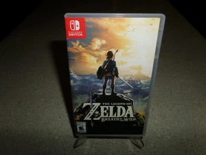 The Legend Of Zelda Breath Of The Wild Nintendo Switch Game Complete In Case - Picture 1 of 3