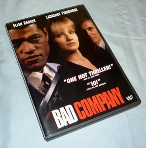 "BAD COMPANY" Fishburne Barkin OOP Suspense Action Thriller DVD MINT with INSERT - Picture 1 of 3
