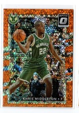 17-18 Donruss Optic Disco Orange #84 Khris Middleton ##/193