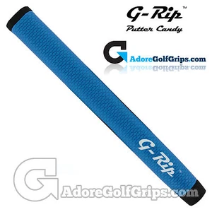 G-Rip ST-1 Impugnatura putter conica dritta di medie dimensioni - blu/nero + nastro omaggio - Foto 1 di 2