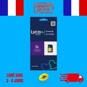 10  CARTES SIM LYCAMOBILE 0€