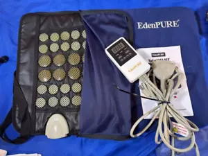 Large Eden Pure "Total Relief" Heating Pad w case, Lightly Used - Picture 1 of 4