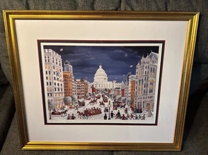 Carol Dyer "Invierno en Washington" FIRMADA/Numerada - Imagen 1 de 5