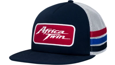 NEW HONDA APPAREL 2501-3771 Honda Africa Twin Race Snapback - Blue/Red - OSFA - Image 1 of 3