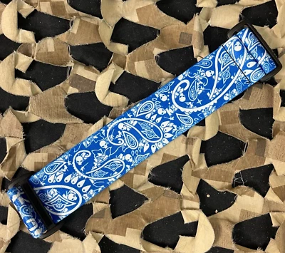 NUEVO KM Paintball Universal JT Correa para Gafas - Bandana Azul Foto 1 de 3