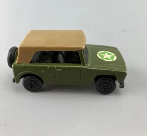 MATCHBOX SUPERFAST #18 MILITARY FIELD CAR AMERICAN STAR ON THE BONNET HOOD - Bild 1 von 4
