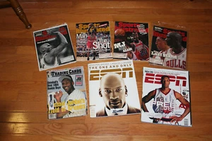 Michael Jordan Sports Illustrated & ESPN &Trading Cards Lot of 7 - Picture 1 of 5