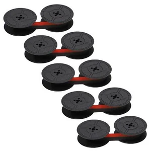 5x Farbband für Olympia SGE 50 C SGE 50 SGE 45 SGE 44 SGE 43 Schwarz,Rot - Afbeelding 1 van 2