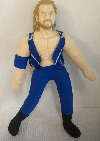VTG 1999 WCW Diamond Dallas Stuffed Plush Wrestling Doll 18” Cover