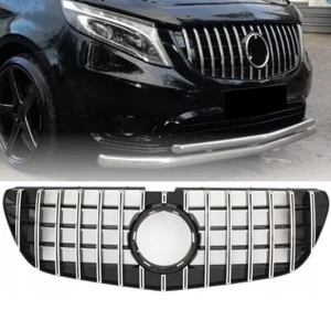 ✅ Kühlergrill Grill für Mercedes-Benz VITO W447 PANAMERICANA AMG GT OPTIK NEU - Picture 1 of 5