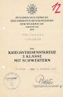 Werner Richter-Historical Signed German Document (General 263rd Infan. K.I.A.)