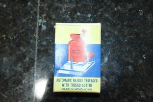 Vintage Automatic Needle Threader With Thread Cutter In Original Box - Picture 1 of 7