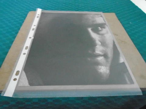 ERIC LINDROS PHILADELPHIA FLYERS   POSTER BLACK AND WHITE  8 x 11  inches Cover