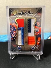 2018-19 Upper Deck SPx Wayne Gretzky Connor McDavid XL Dual Patch /10 XD-GM