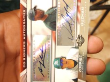 2007 Topps Co-Signers Autographs Ben Zobrist Joel Guzman Auto Rays Cubs MVP RC