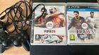 Ps3 Console With Controllers And Games