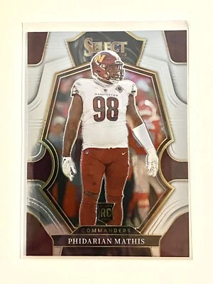 Phidarian Mathis Rookie 2022 Select Football Premier Level #200 - Image 1 of 2