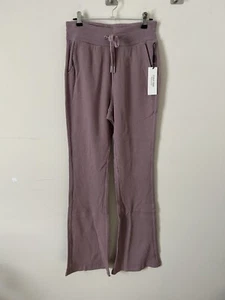 Calvin Klein Performance Women's High Rise Flared Thermal Pants - Stardust - Picture 1 of 11