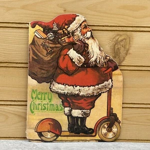 Merry Christmas A Visit To Santa Claus’ Shop 1980s Reproduction Christmas Book - Picture 1 of 8