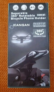 Separable 360 Degree Rotatable Bicycle Phone Holder- Fits Phones 4.5”- 7.0"-NIB - Picture 1 of 5